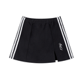 Montenégra Contrast Side Stripe Slit Skirt-0