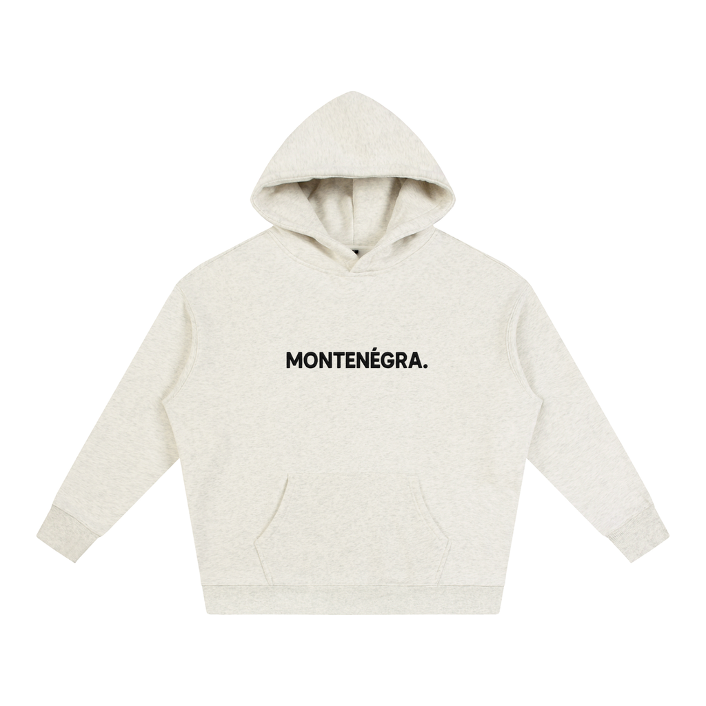 Silence Fleece Hoodie, Cream-0