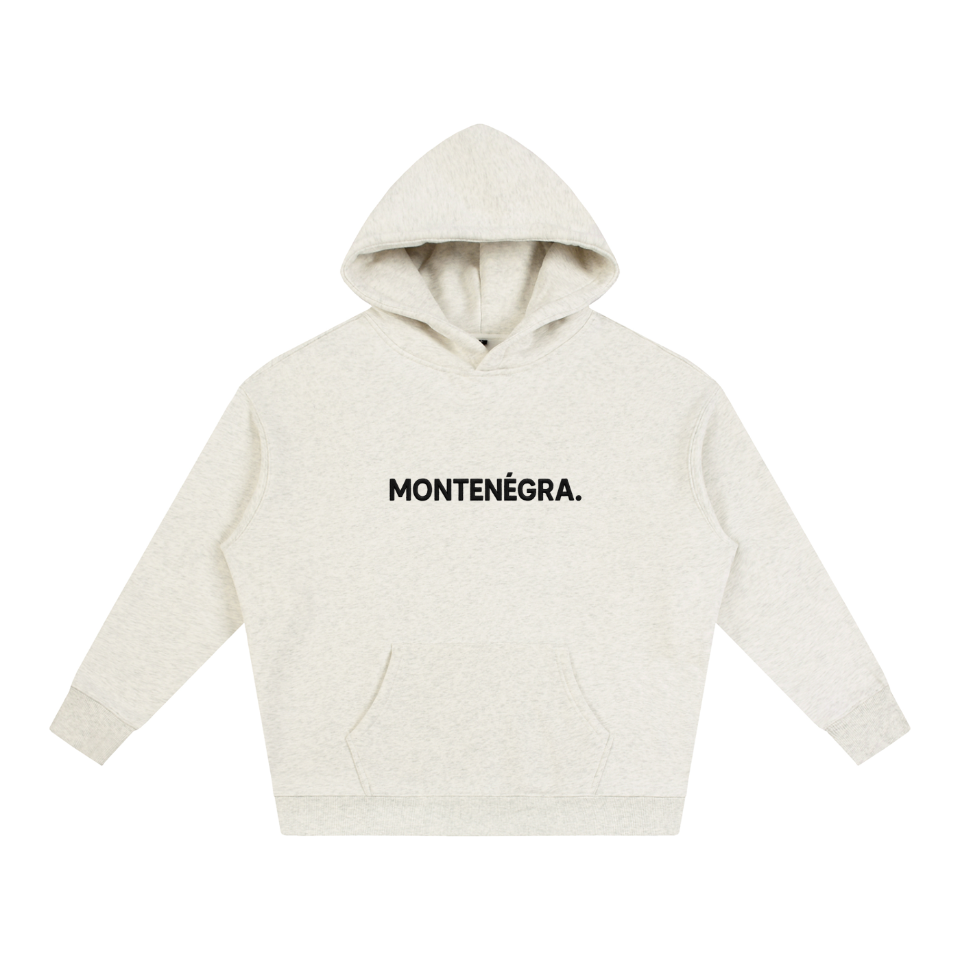 Silence Fleece Hoodie, Cream-0