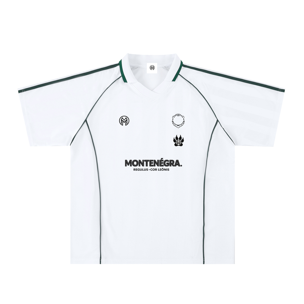 Montenégra - Regulus Shadow Stripe Collared Soccer Jersey-0