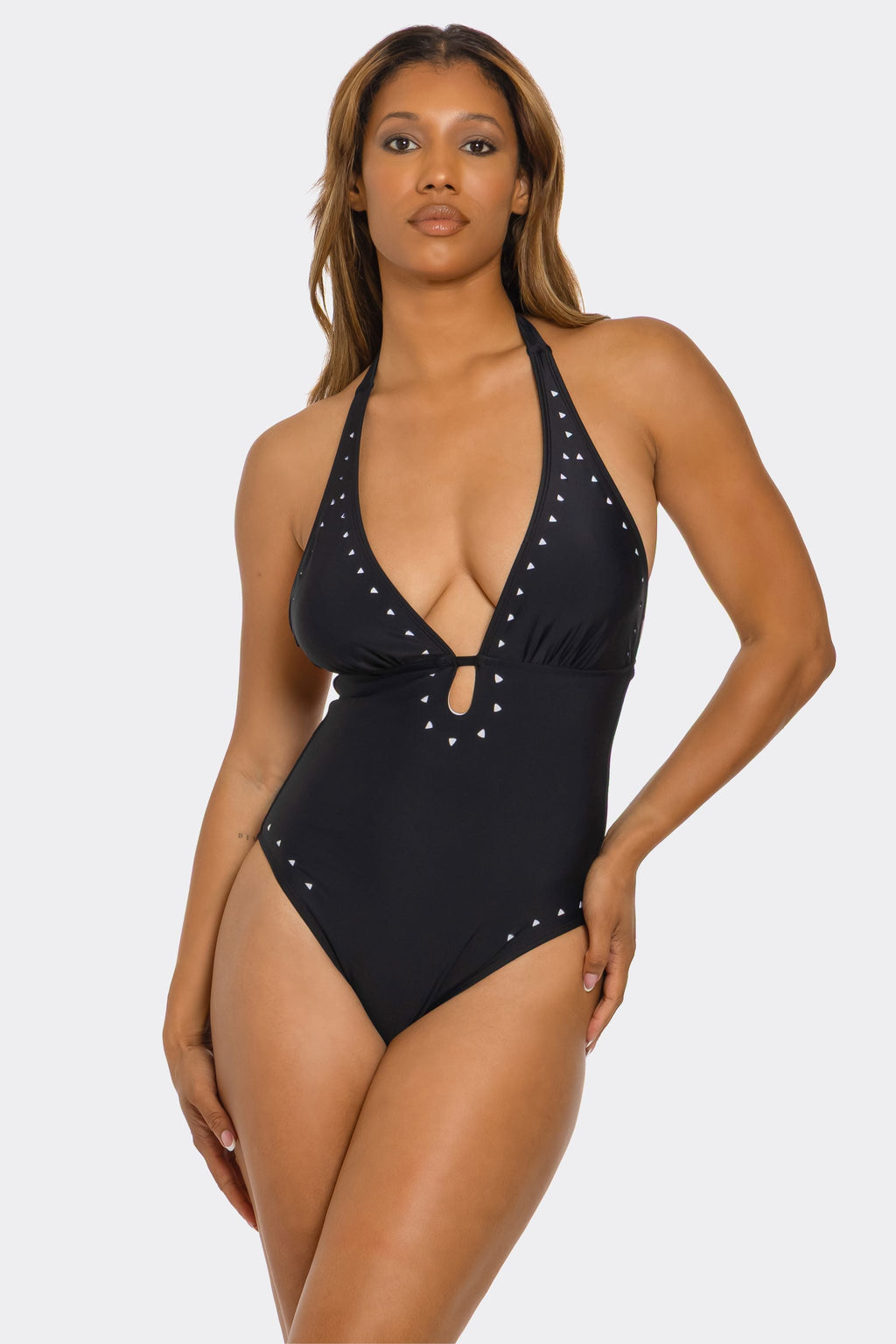 2719 Geo Accent Swimsuit-0
