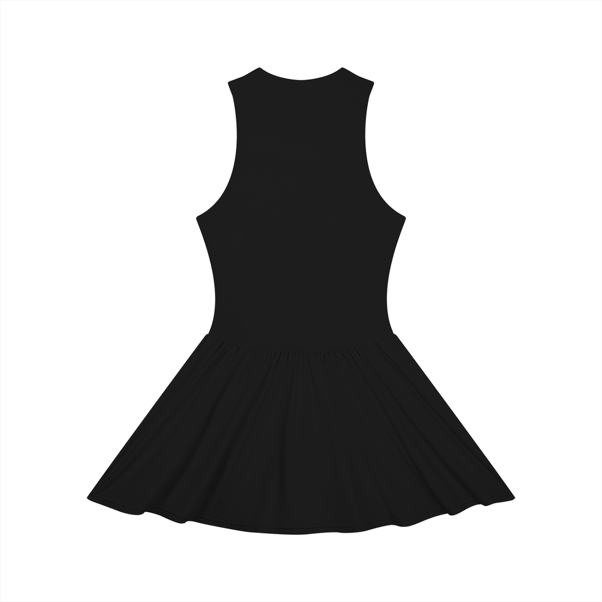 Gathered Full-Zip Dress-1