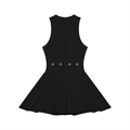 Gathered Full-Zip Dress-0