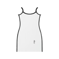 Divided Mini Dress-0