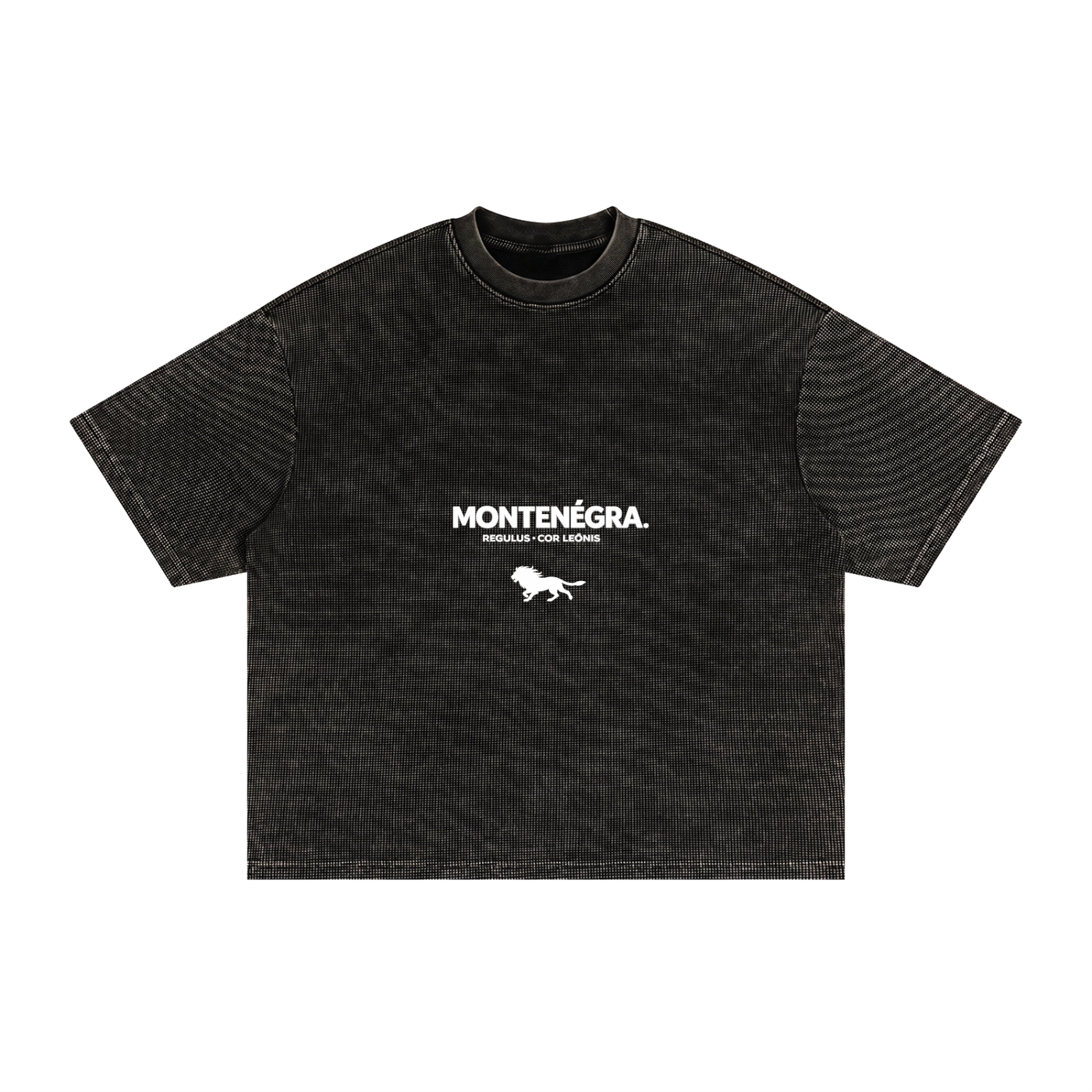 Origin Waffle Tee, Black-0