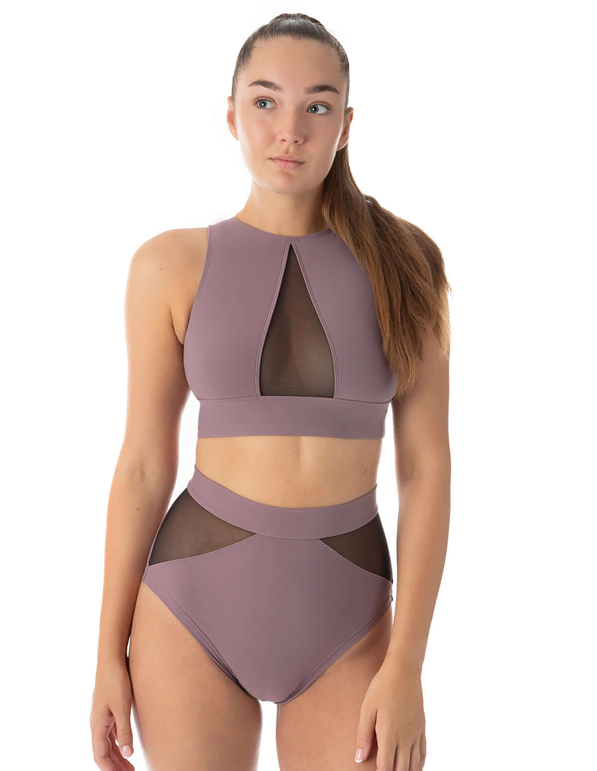 Dragonfly-Mesh Sports Bra for Pole Dancing & Yoga – Rachel