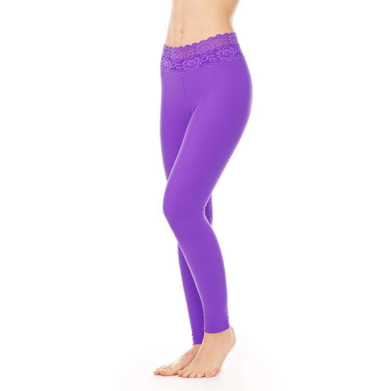 Dragonfly-Sport Leggings with Lace – Adriana