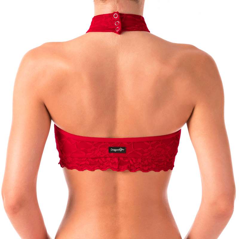 Dragonfly-Brassière de Sport Col Halter en Dentelle – Lisette