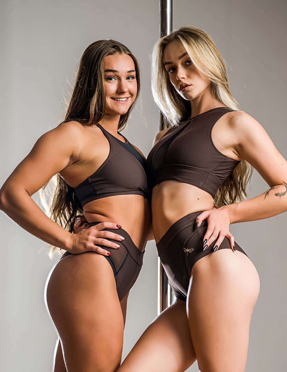 Dragonfly-Short de Pole Dance Scrunch Bum, Taille Haute – Lola