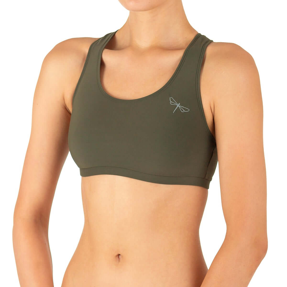 Dragonfly-Medium Support Racerback Sports Bra – Kiley