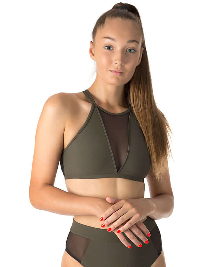 Dragonfly – Brassière de Sport en Mesh pour Pole Dance et Yoga – Victoria

