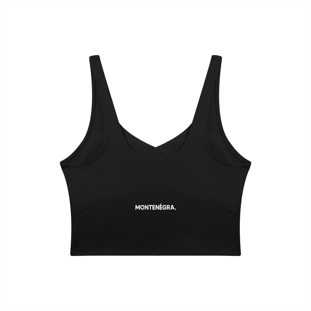 Montenegra Women's V-Neck Yoga Sports Bra-1