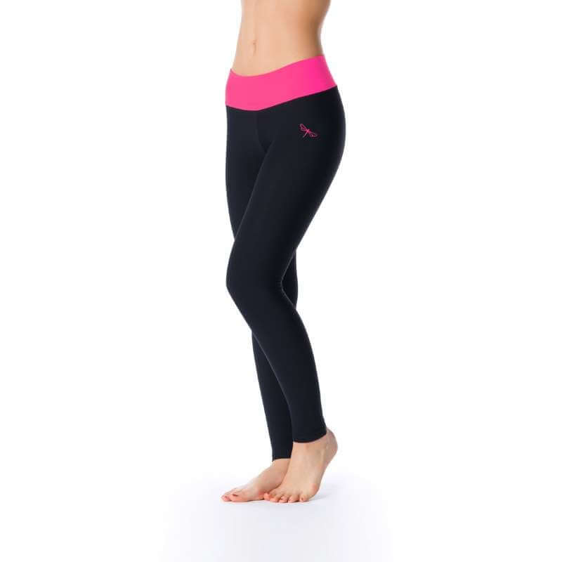 Dragonfly-Mid Rise Leggings, Full-Length Yoga Leggings – Adriana