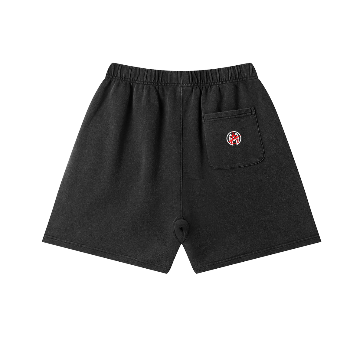 Montenegra Vintage Wash Cotton Shorts-1