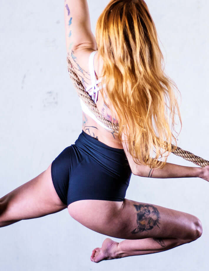 Dragonfly-High Waist Pole Dance Shorts – Betty