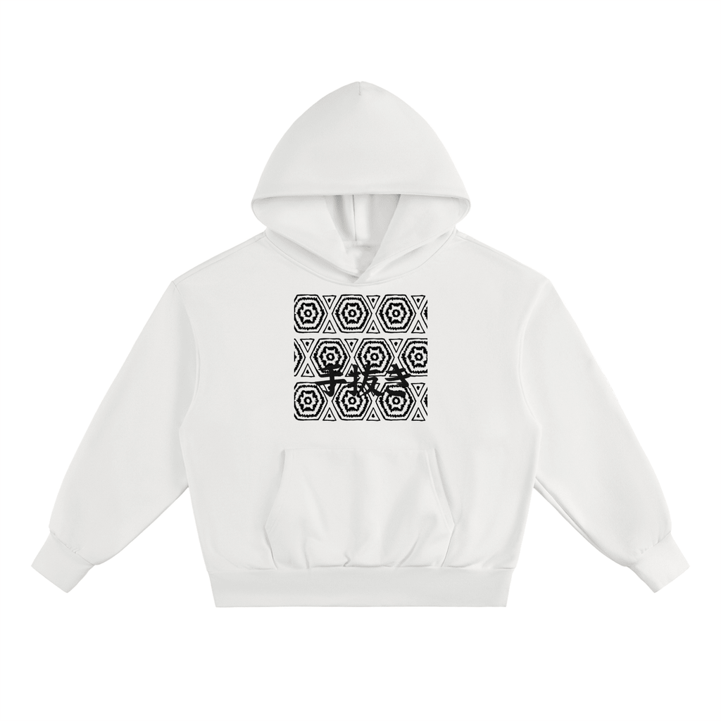 Montenégra Adire Heavyweight Fleece Hoodie-0