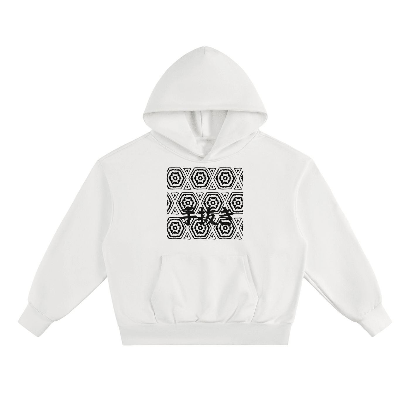 Montenégra Adire Heavyweight Fleece Hoodie-0