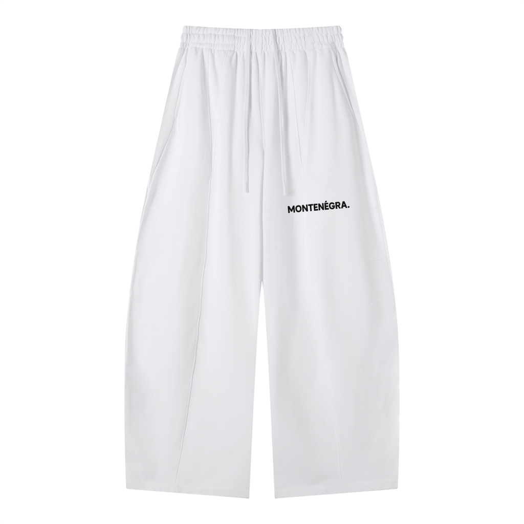 Montenegra Heavyweight Wide Leg Panel Sweatpants-0