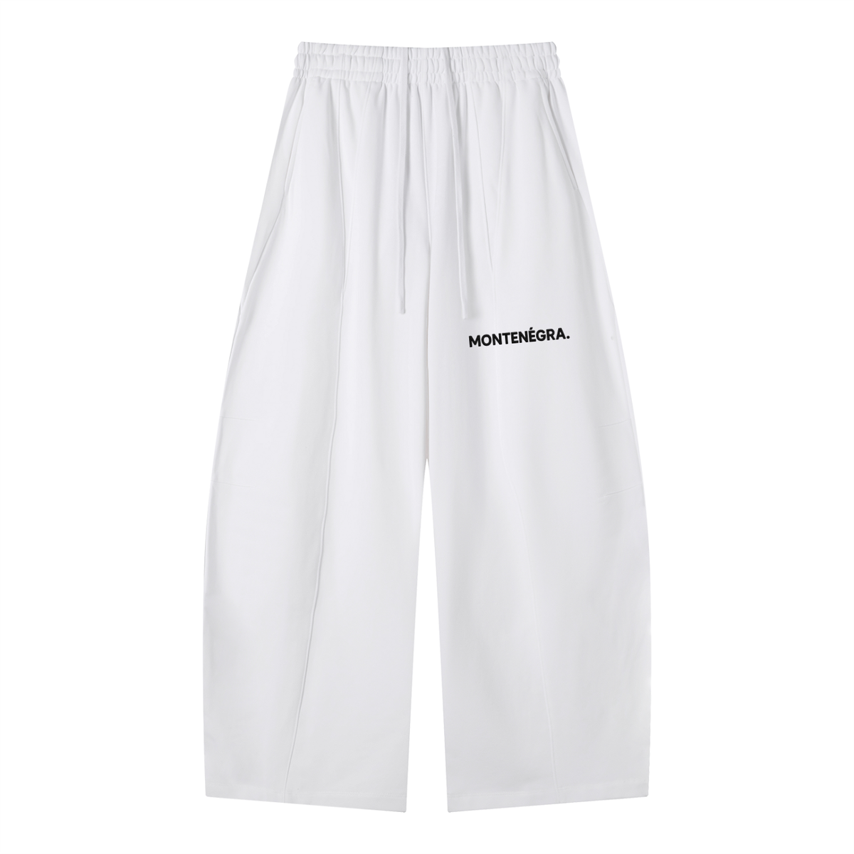 Montenegra Heavyweight Wide Leg Panel Sweatpants-0