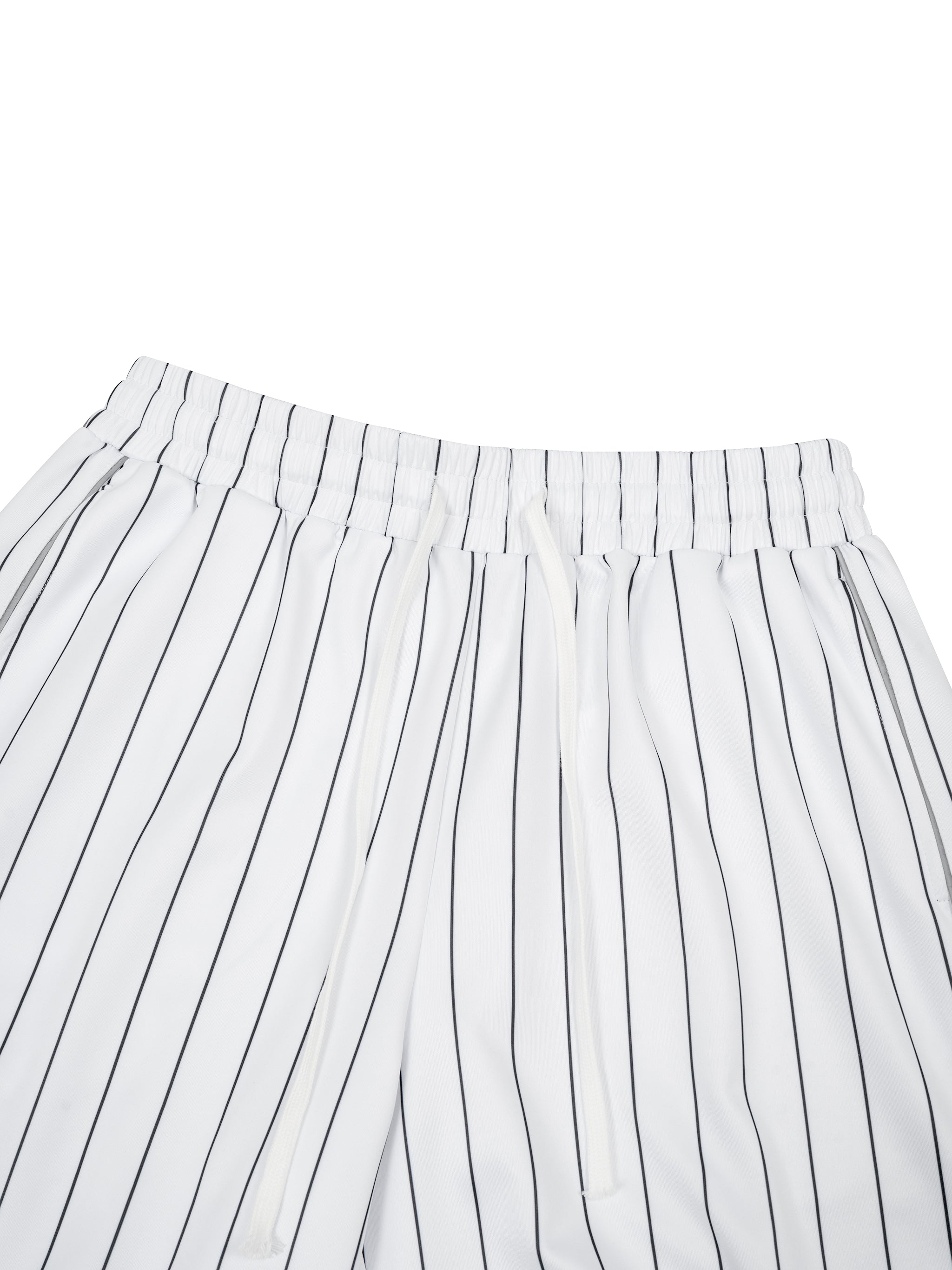 Unisex Striped Loose Fit Shorts-2