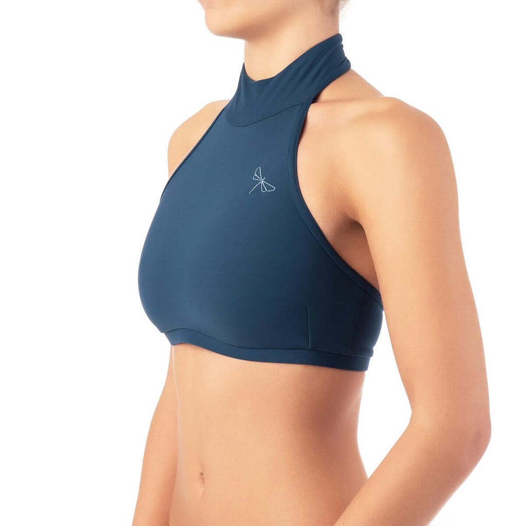 Dragonfly-Halter Neck Sports Bra – Lisette