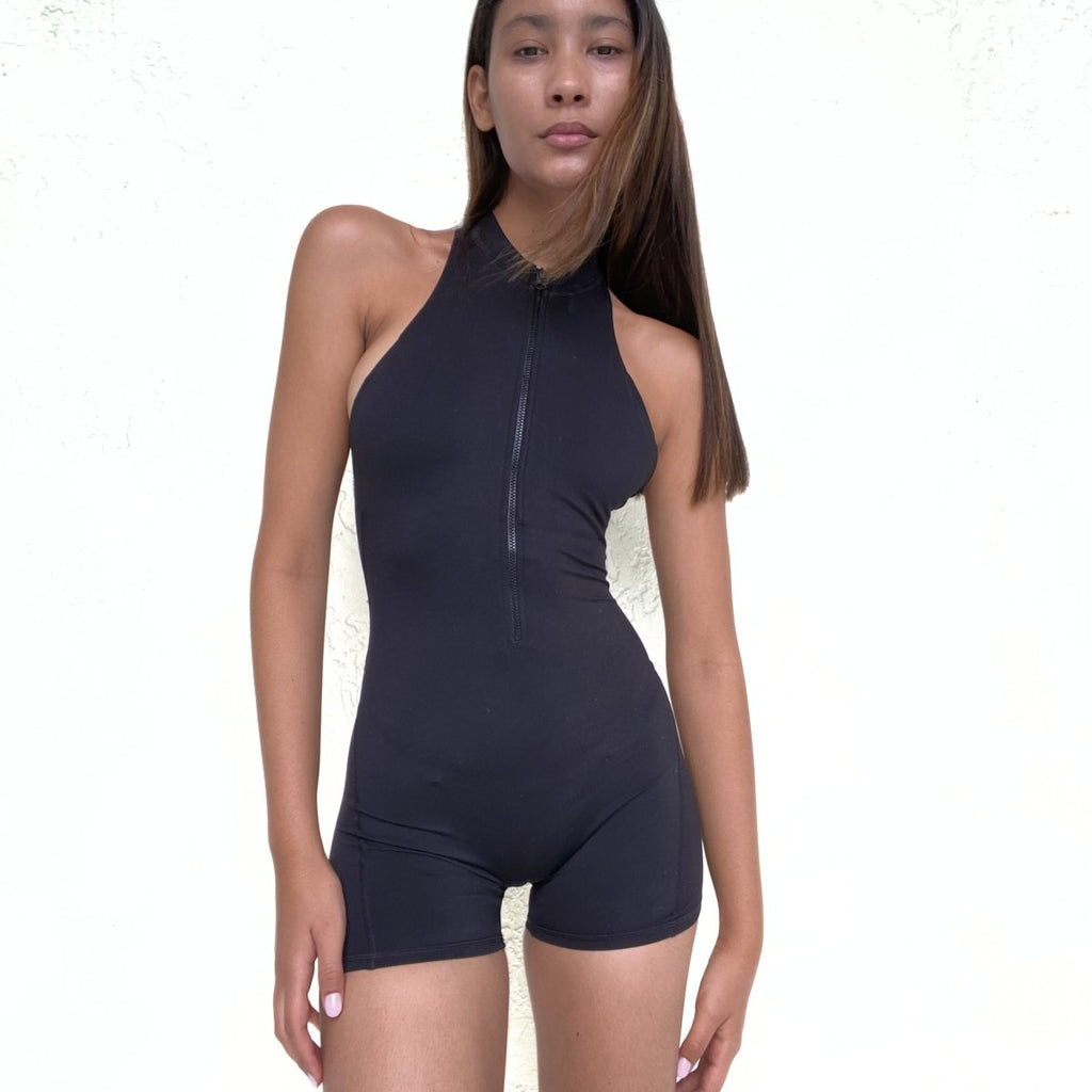 Lola Zip Romper-0