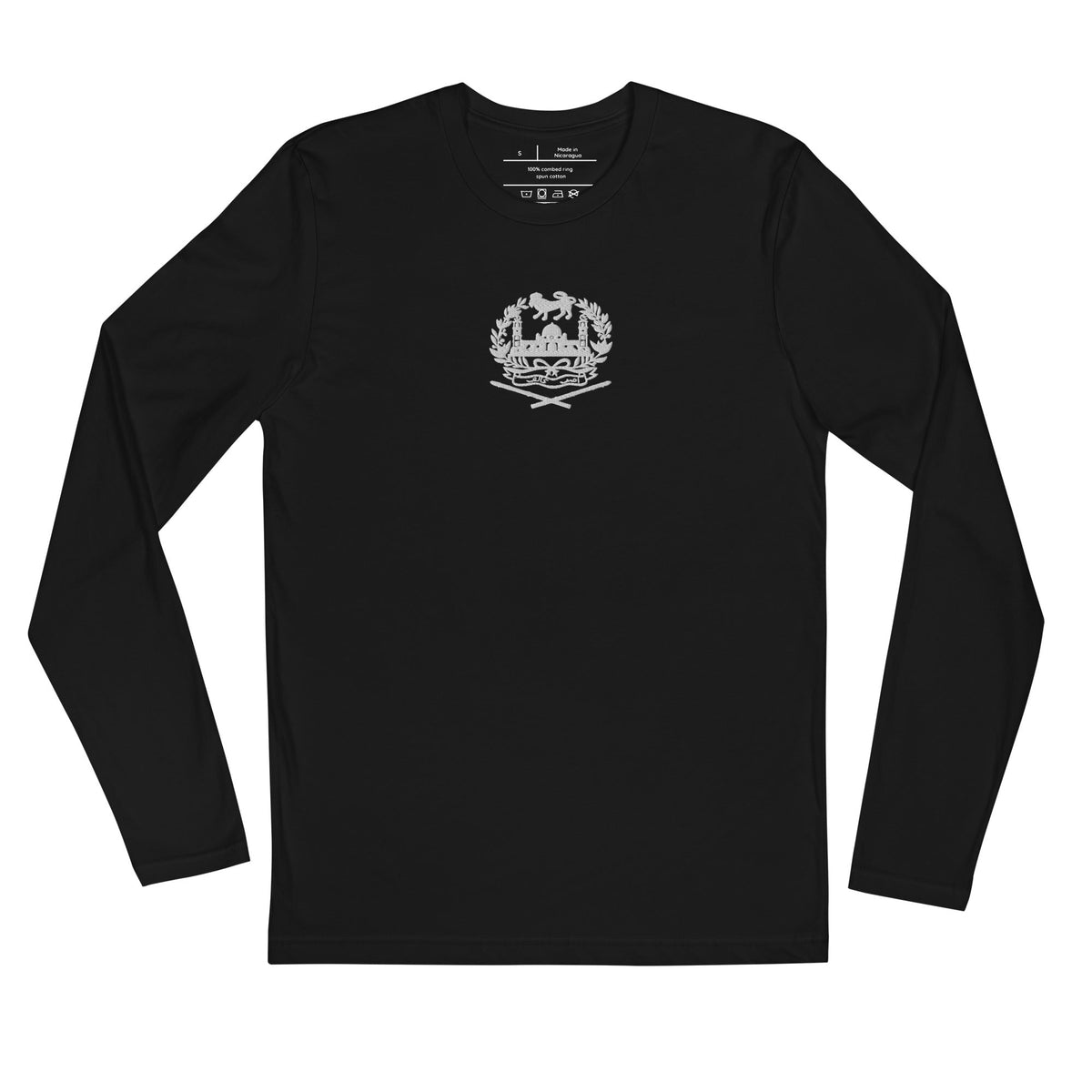 Montenegra Long Sleeve Fitted Crew-1