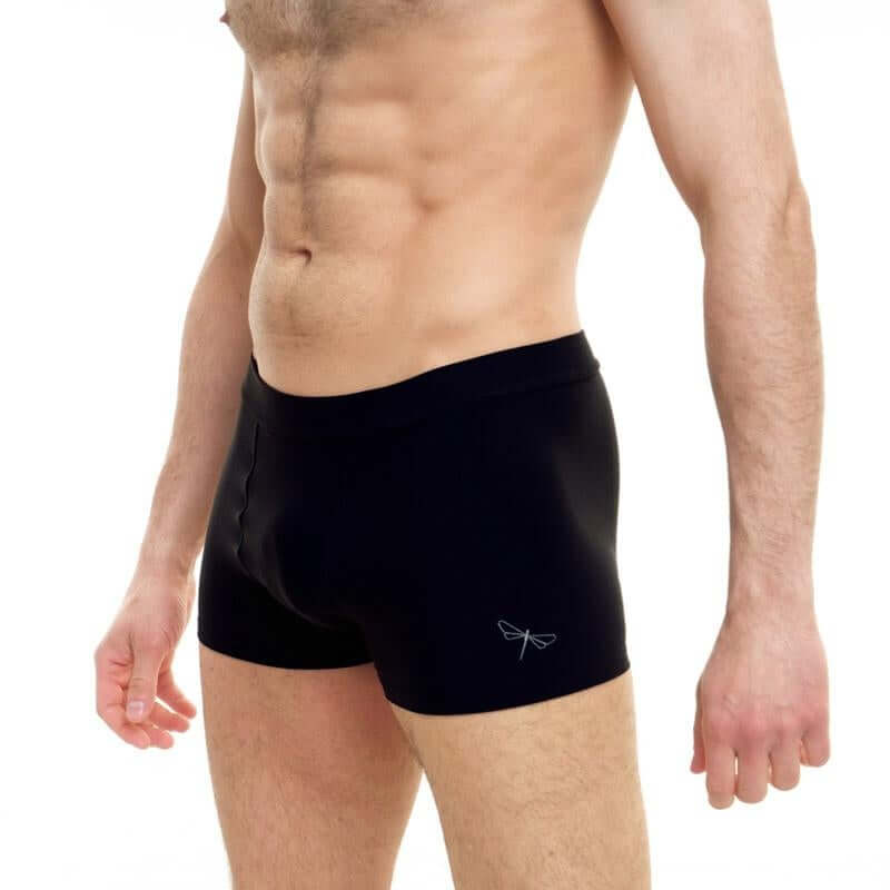 Dragonfly-Men's Bikram Yoga Shorts, Sweatproof Lycra Fit – Mike
