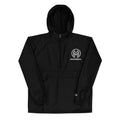 Montenégra Embroidered Champion packable Jacket - Premium Black and White-0