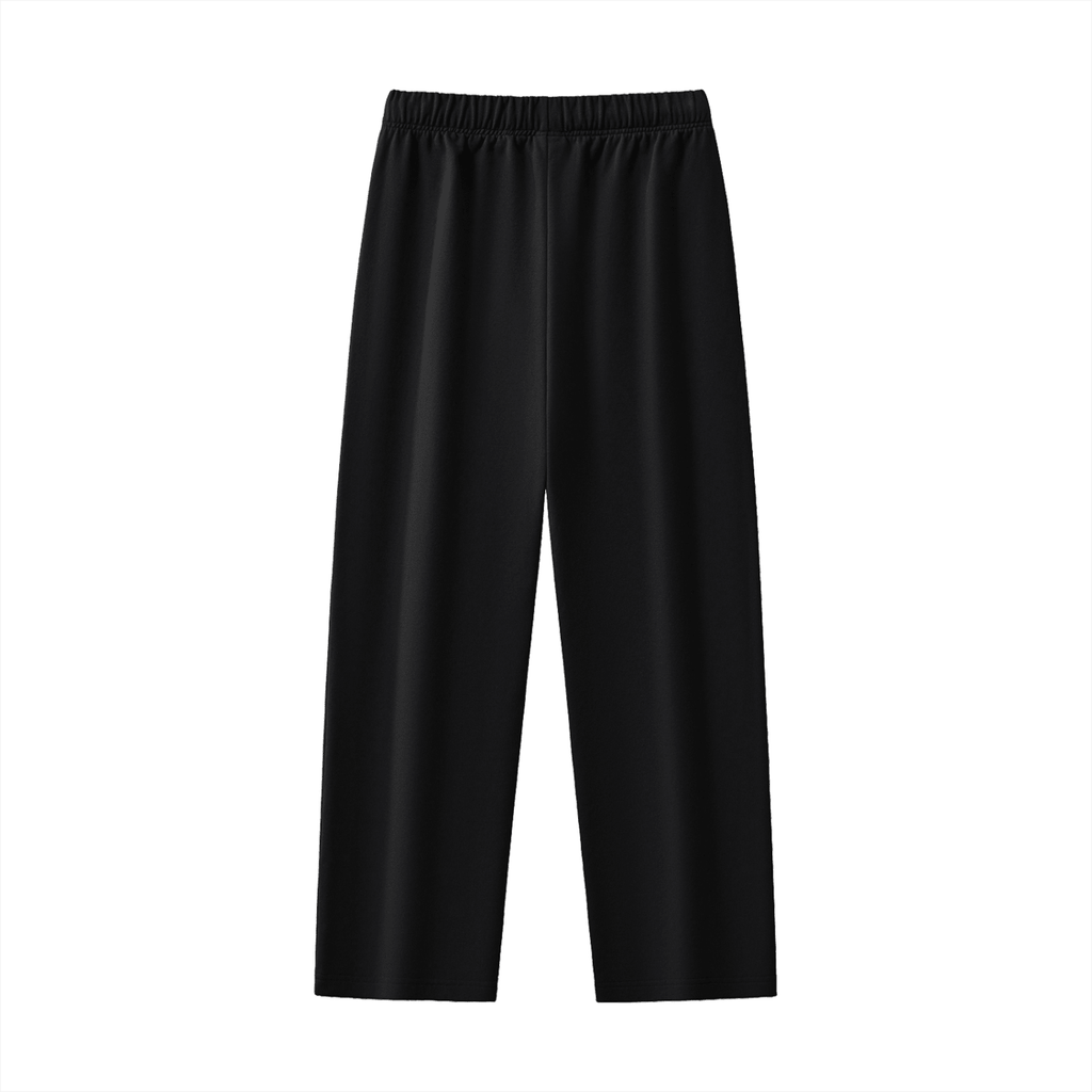 Montenégra Essential Heavyweight Straight-Leg Sweatpants - Premium Black and White-1