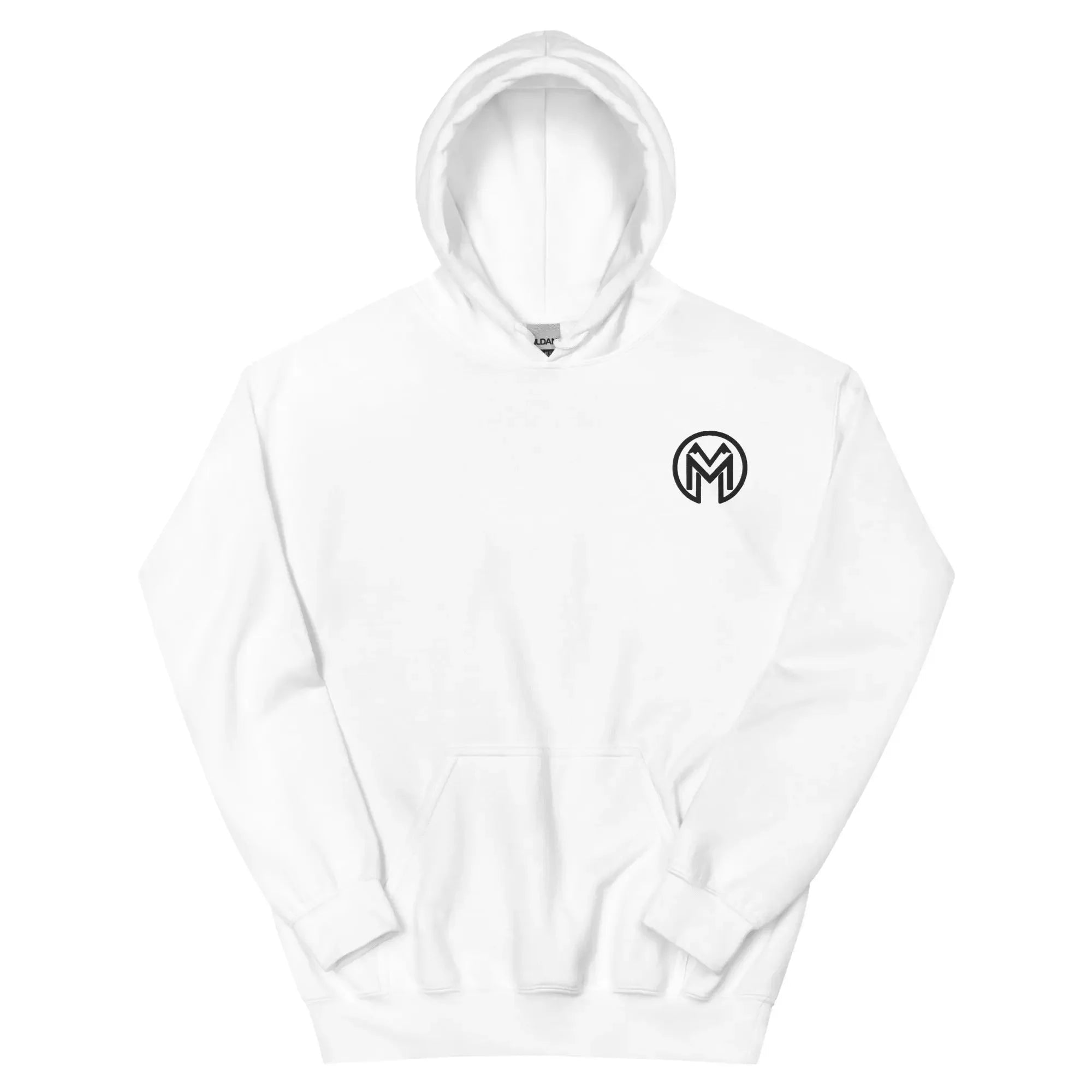 Presence Hoodie, White and Black-0