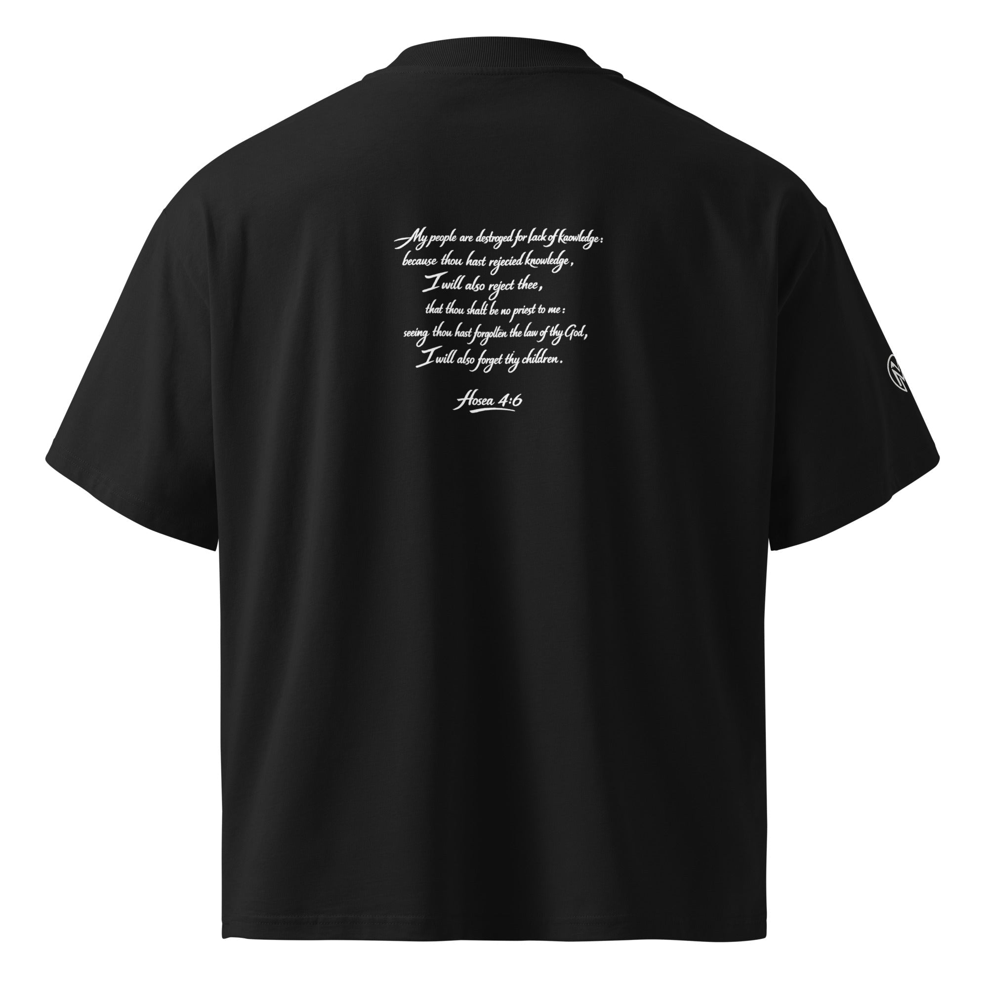 Japa High Neck Tee, Black-1