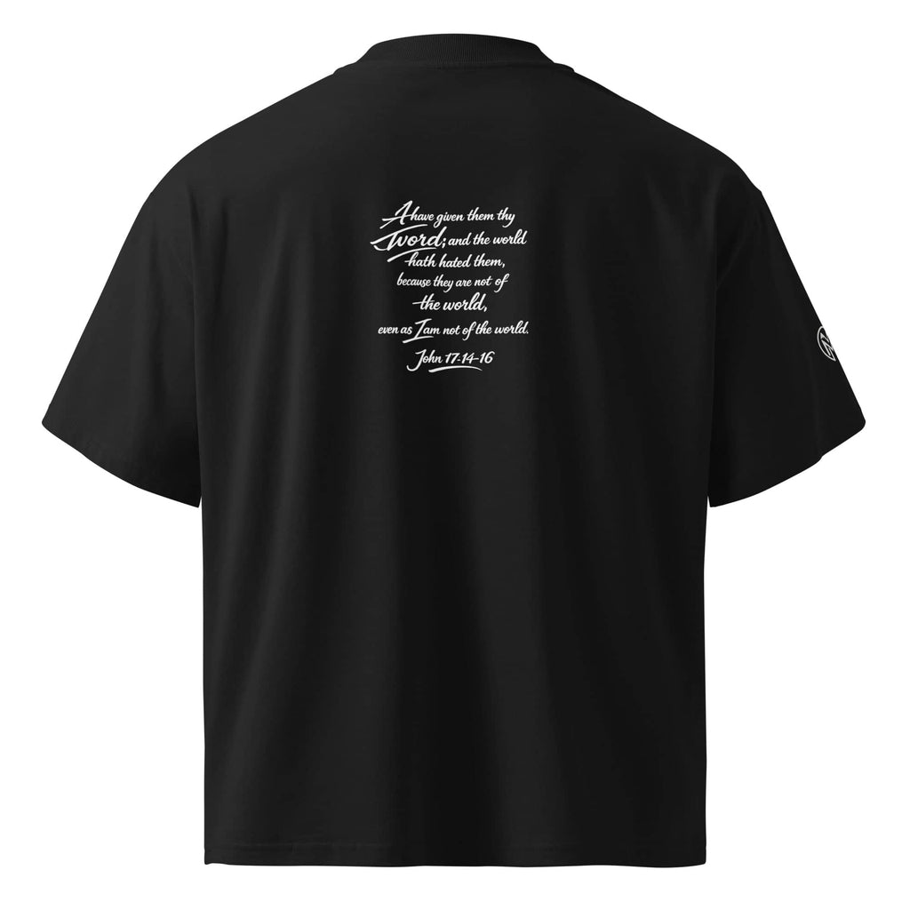 Montenégra Japa Samasara Unisex organic oversized high neck t-shirt-1