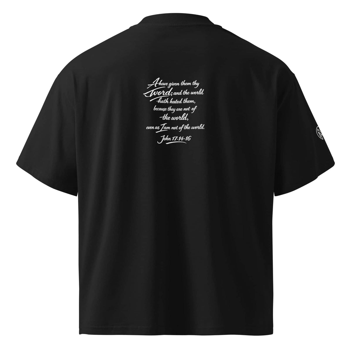 Montenégra Japa Samasara Unisex organic oversized high neck t-shirt-1