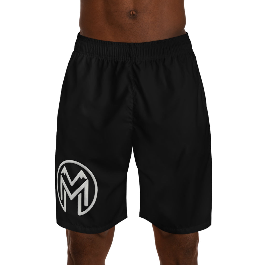 Presence Shorts, Black and White-2
