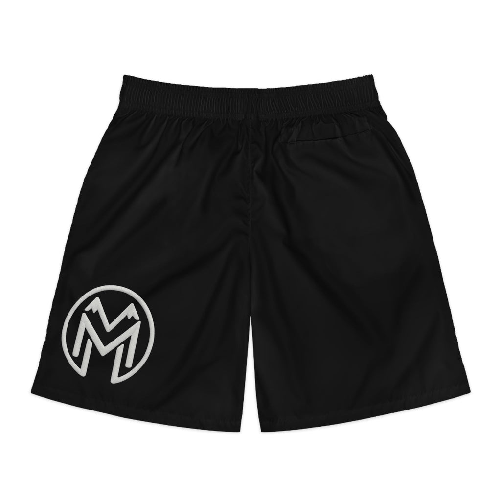 Presence Shorts, Black and White-1