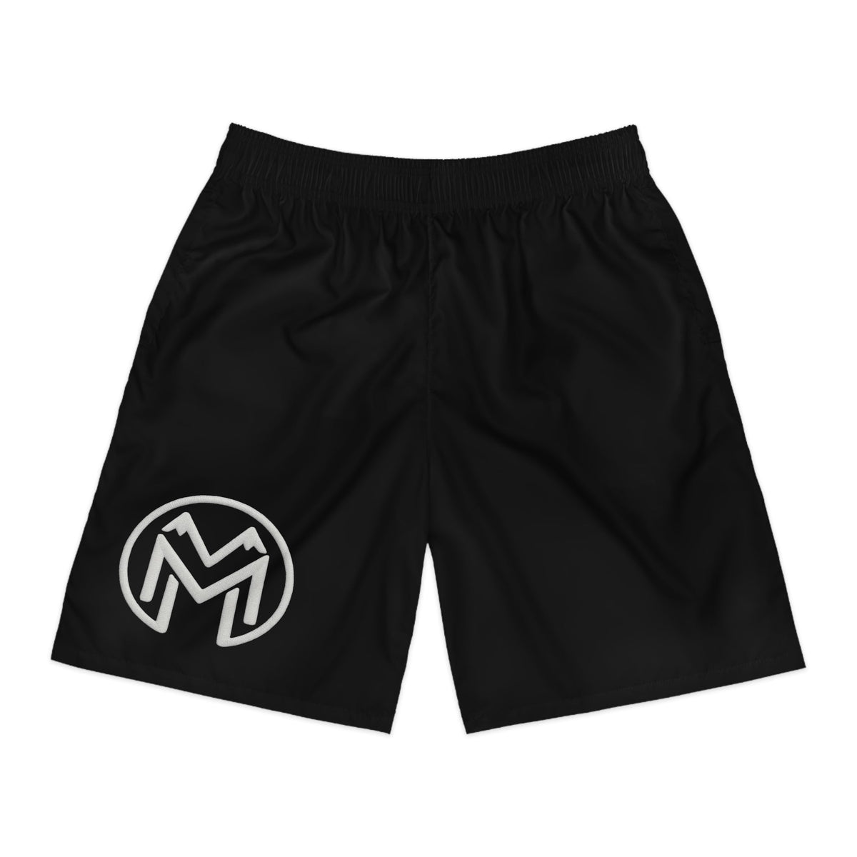 Presence Shorts, Black and White-0
