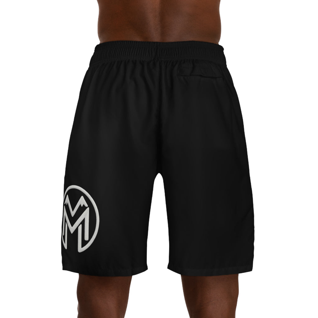 Presence Shorts, Black and White-3