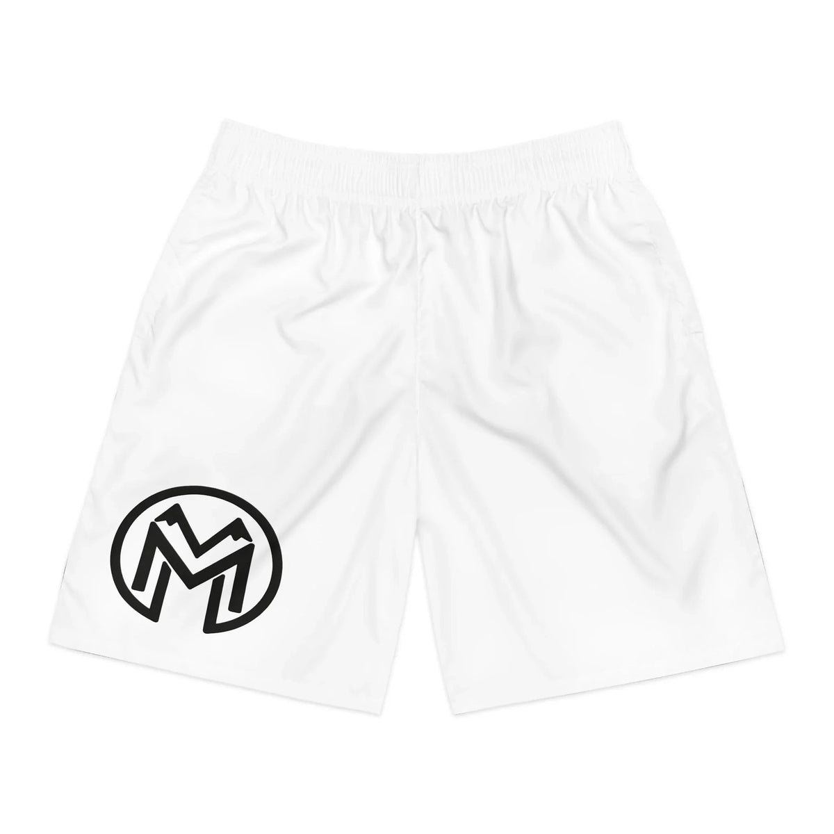 Presence Shorts, White and Black-0