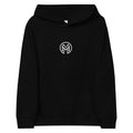 Montenégra Kids fleece hoodie - Premium Black and White-0