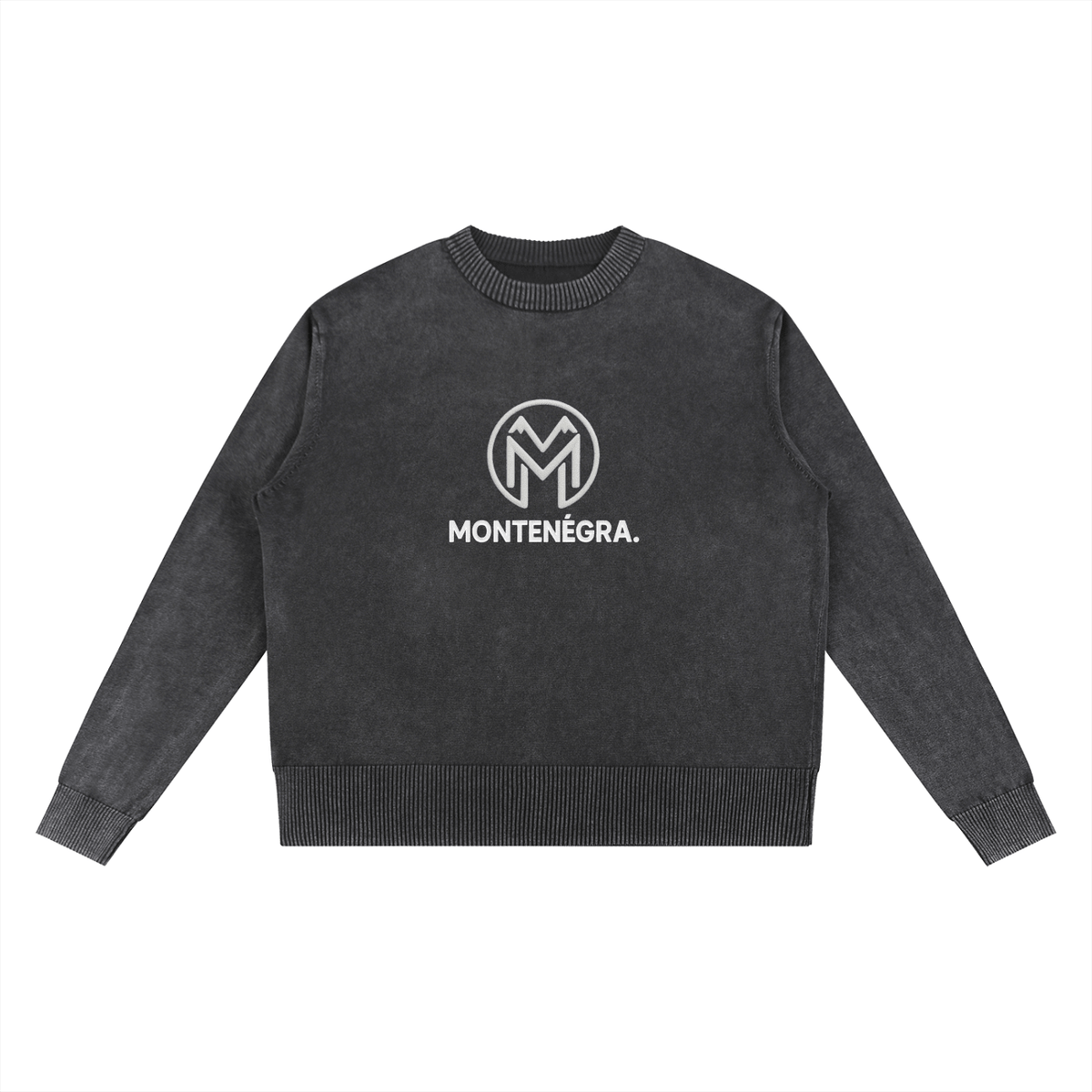 Montenégra Mineral Wash Oversized Sweater-0