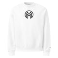 Montenégra oversized heavyweight sweatshirt - Silky White and Black-0
