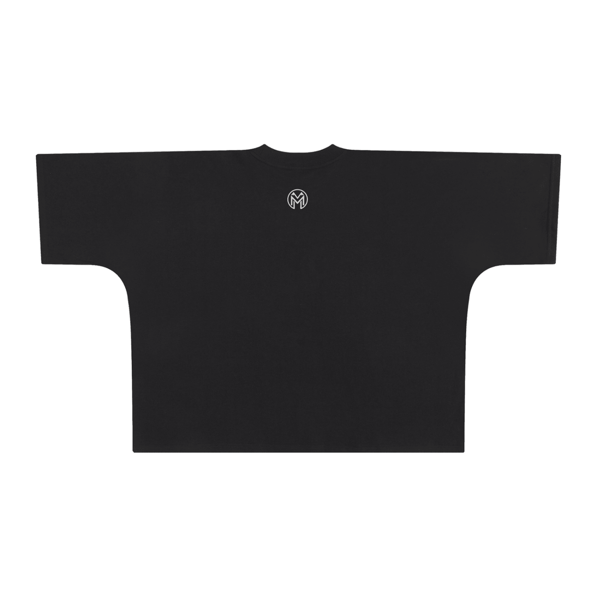 Boxy One-Piece Tee, Black-1