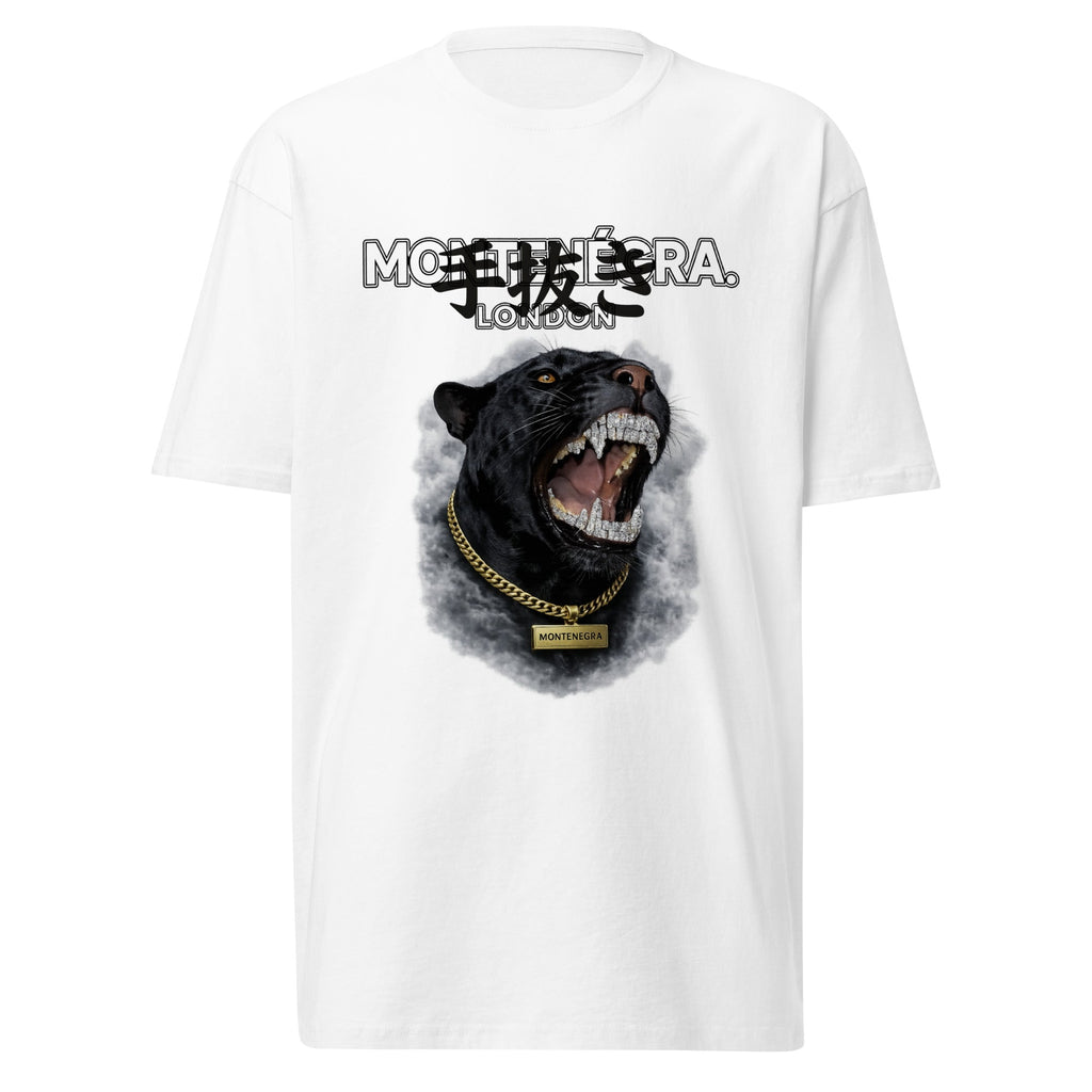 Montenégra Panther Print Tee-0