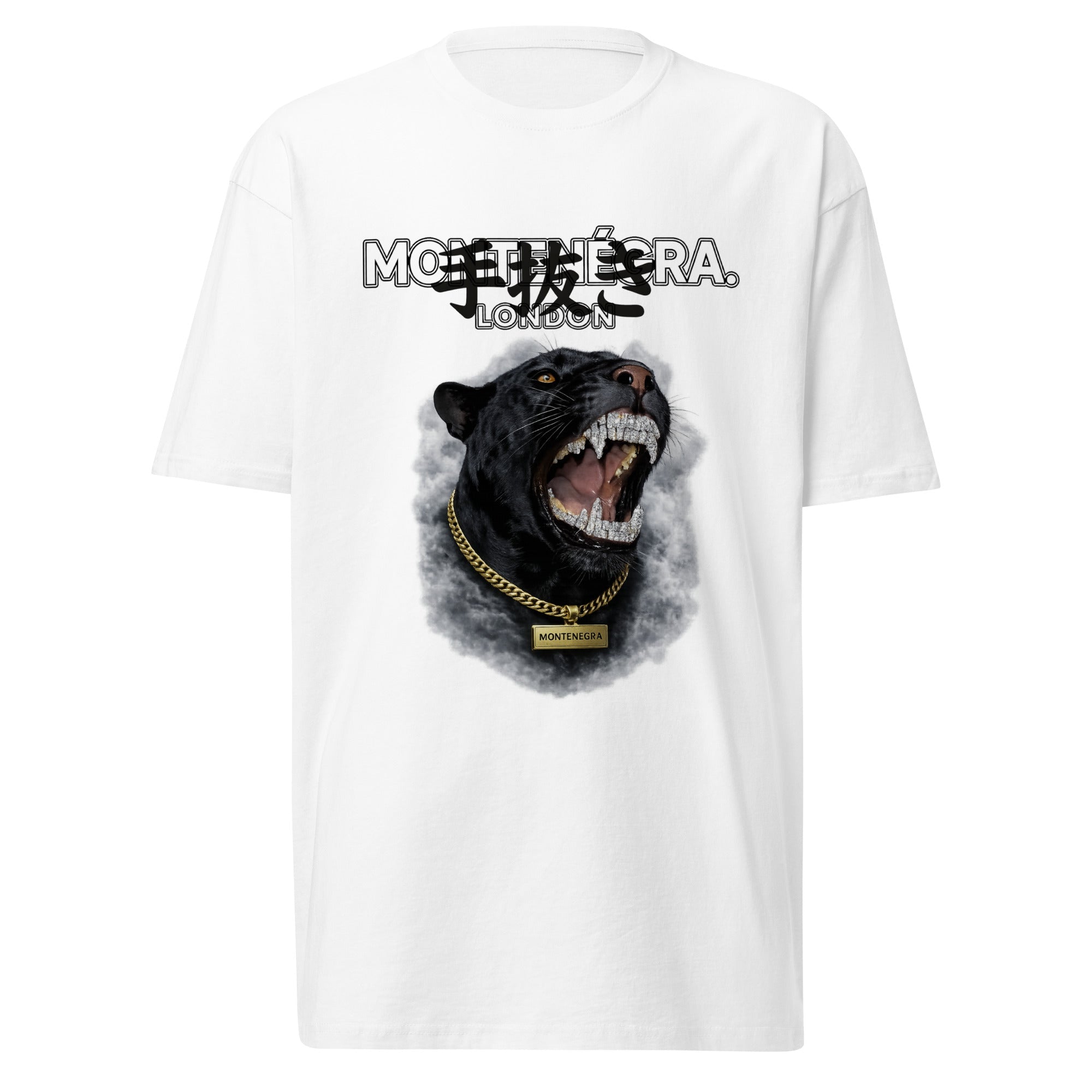Montenégra Panther Print Tee-0
