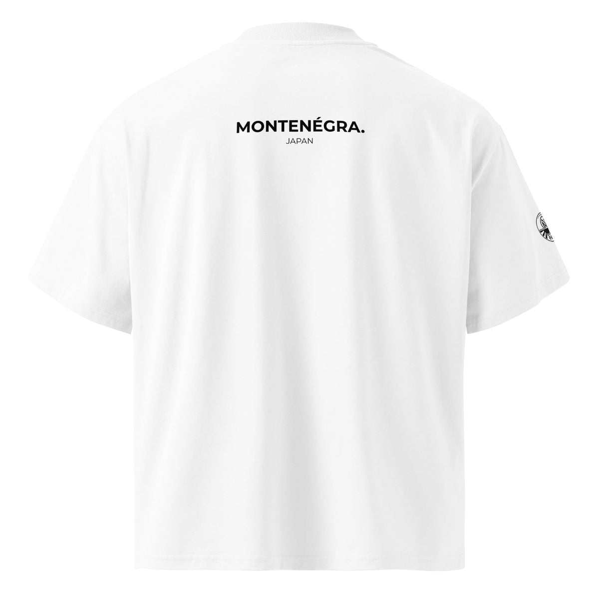 Montenégra Rabbit Design oversized high neck t-shirt-1