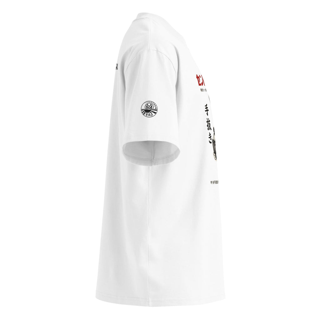 Montenégra Rabbit Design oversized high neck t-shirt-2