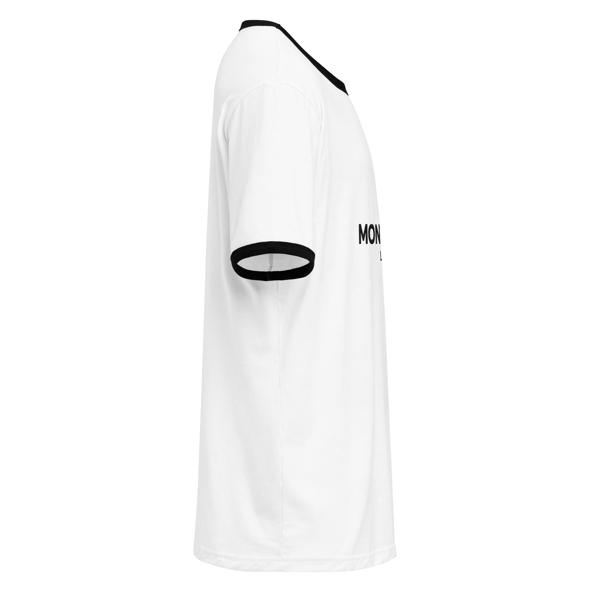 Montenégra Ringer t-shirt - Silky White and Black-3