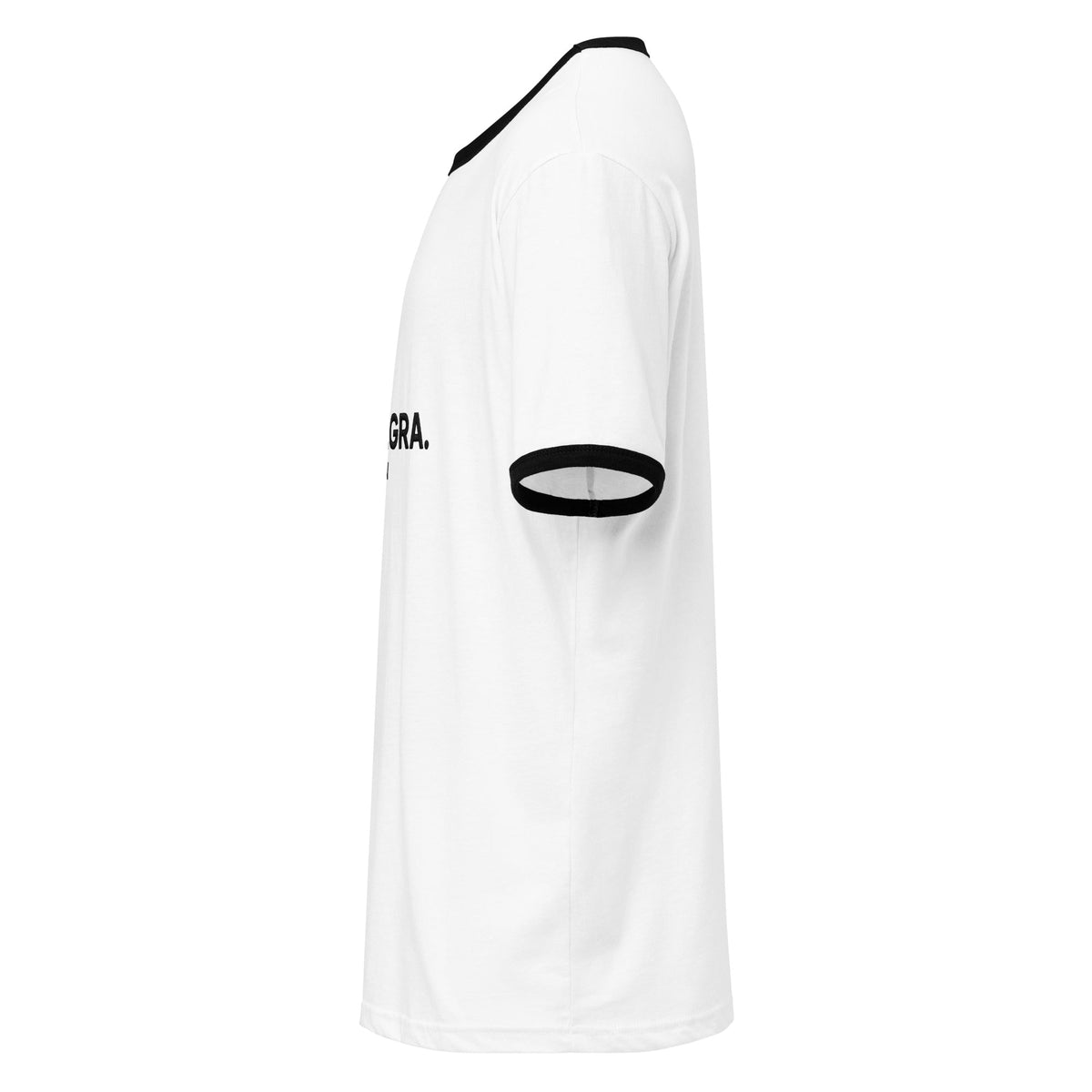 Montenégra Ringer t-shirt - Silky White and Black-2