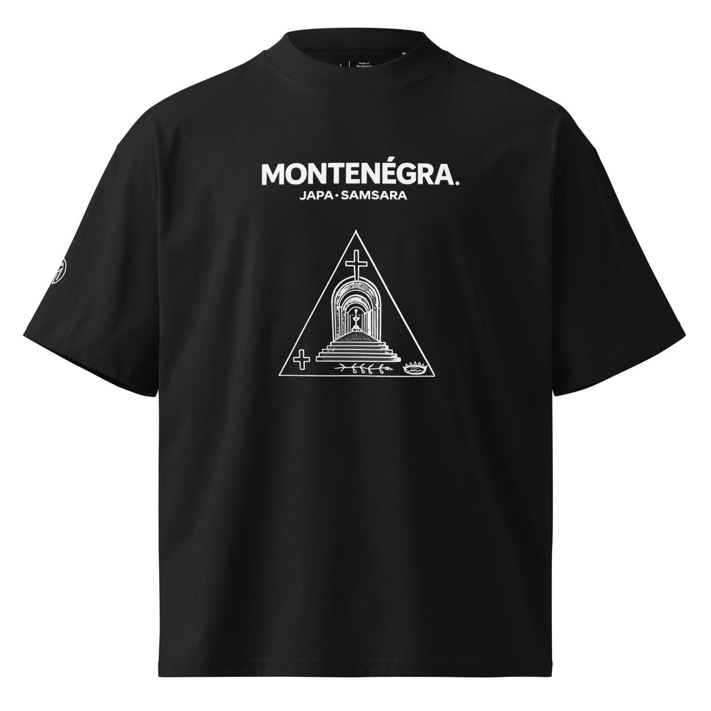 Montenégra Samsara oversized high neck t-shirt-0